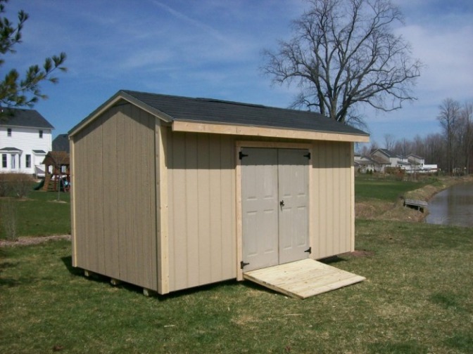 12X8 Saltbox Shed Plans